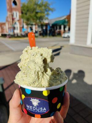 Pistachio gelato