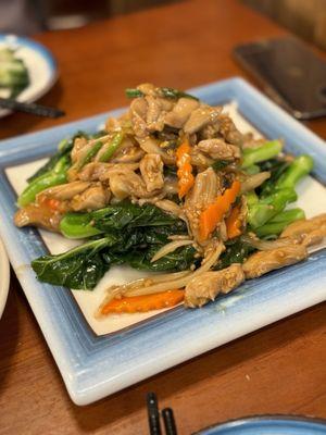 Chinese Broccoli with Chicken