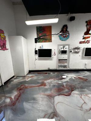 Epoxy floor