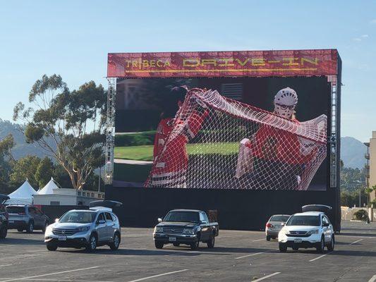 "Wayne's World" - game off (07/29/21)! @Tribeca #Pasadena #OutdoorEntertainment #DriveIn #Movies