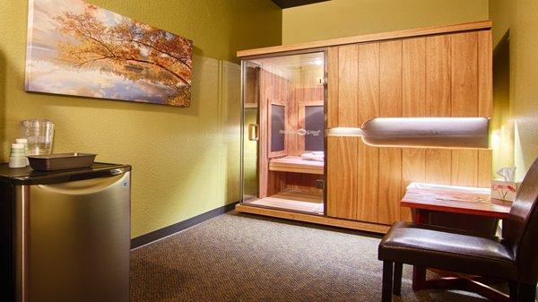 Private Infrared Sauna Room