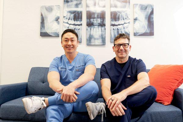 Dr. Ueno and Dr. Rayher