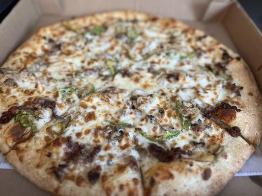 Philly Steak Pizza