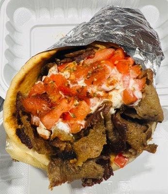 Gyro(lamb/Beef) Pita Wrap