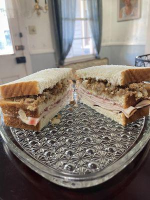 The Tom Gobbler sandwich on the Fall menu.