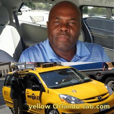 Yellow Orlando Cab