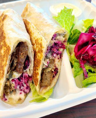 Gyro Sharwarma with garlic sauce