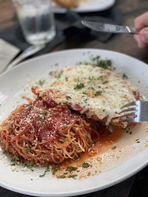 Chicken Parmigiano, full portion