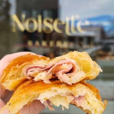 Ham & Cheese Croissant  : coloradofoodie