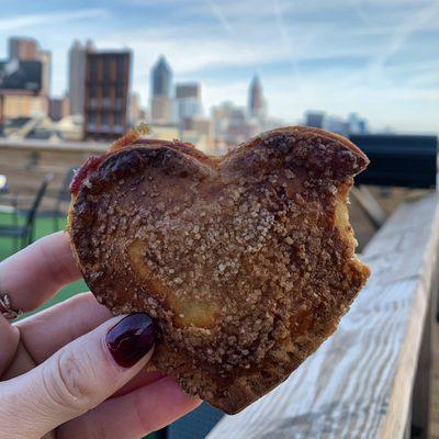 Rooftop views (featuring a Hell Yeah GF treat)