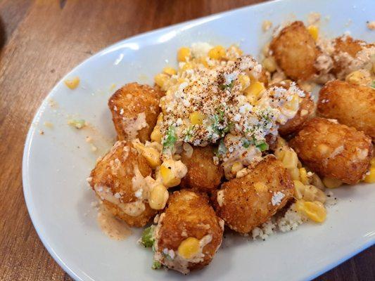 Elote Tots, so delicious!