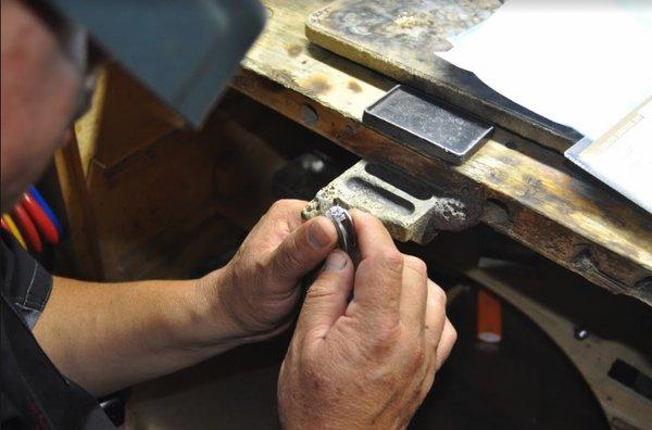 We have a on-site highly experienced, skilled jeweler that can set your diamonds, stones, and re-size your jewelry.