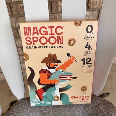 Magic Spoon cereal - really good, but pricey. (6/6/2023)