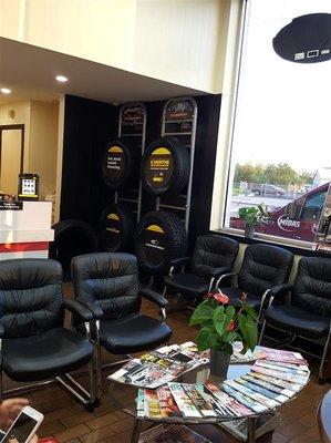 Our waiting rooms allow you to take it easy in comfort while our expert team services your vehicle.