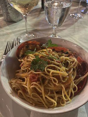 Special of the day (Lobster pasta)