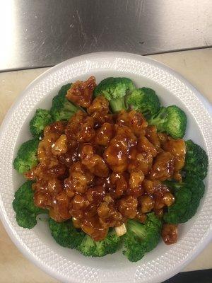 General tso's chicken.