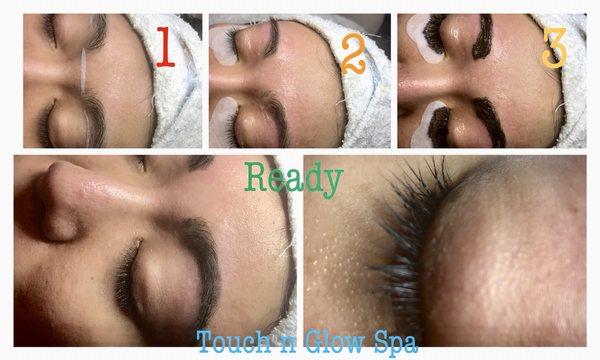 Lash and brow tint