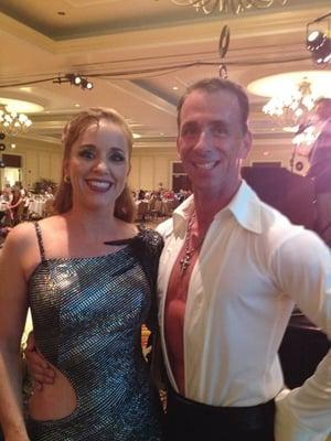 Meet the owner, Brad Ackerman (right), dance instructor