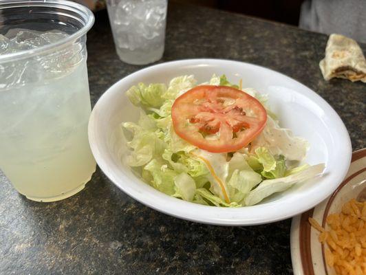 Salad with Ranch