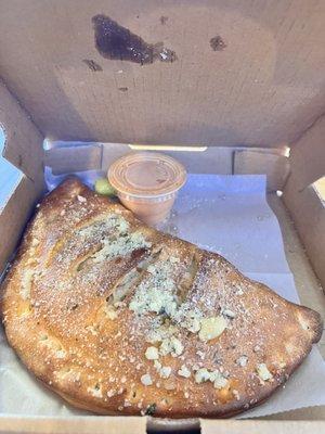 Buffalo Chicken Calzone