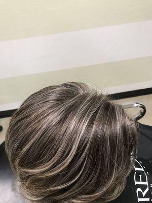 Cut, Color and Partial Highlight