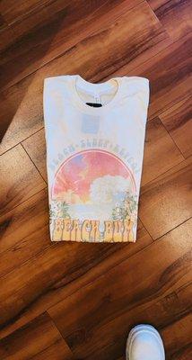 Beach bum graphic tee