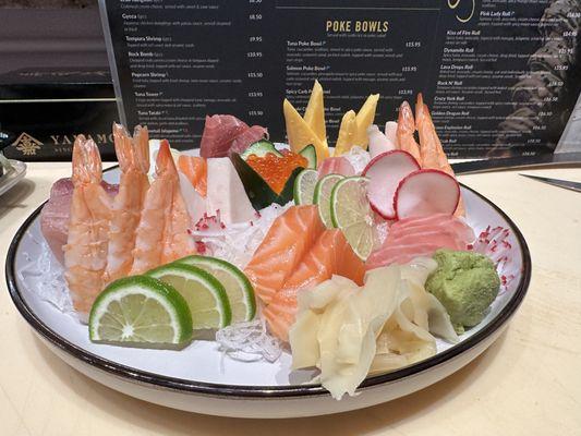 The Chefs Sashimi Combo! So beautiful...