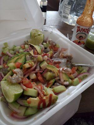 ceviche de Shrimp