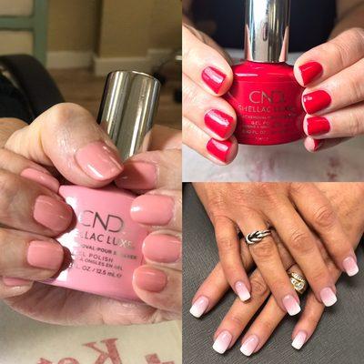 The Shellac Luxe with the New formula that allows to penetrate quicker and the nails are healthy and stronger.