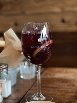 Red sangria.