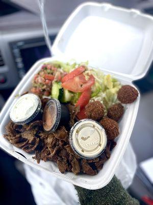 Shawarma platter!