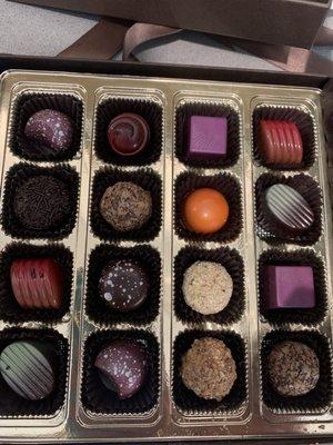 A box of chocolates