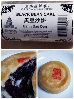 Black bean moon cake