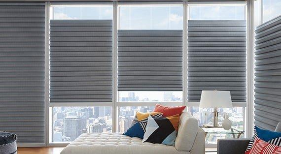 Hunter Douglas Vignettes w/ top down, bottom up