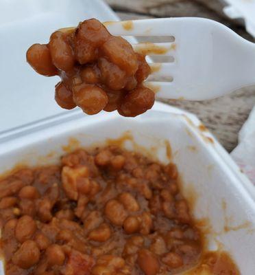 Stick to the fork baked beans with REAL pork, not just fat