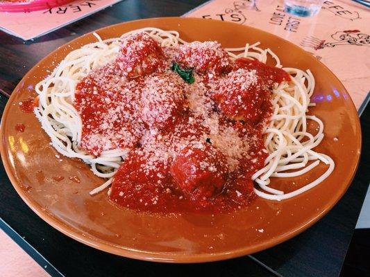 Pasta and Meatballs