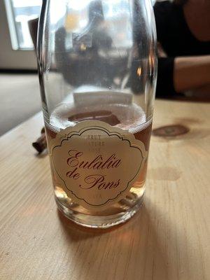 Glad we tried this California brut Rose Cava!