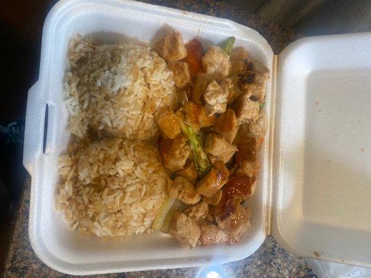 Chicken hibachi