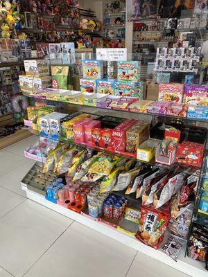 So many fun Japanese snacks!