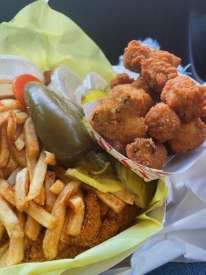 4 piece Catfish combo