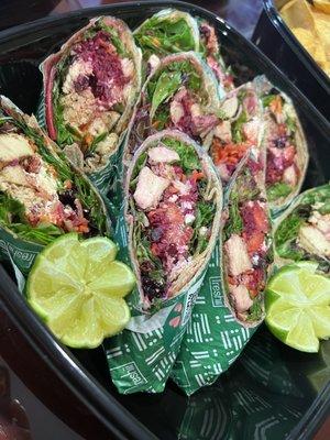 Market Wrap with chicken