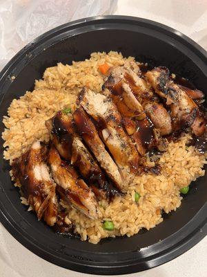 Large Chicken Teriyaki Bowl with Fried Rice