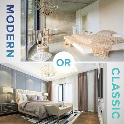 You Like a Modern Bedroom or Classic Bedroom ?