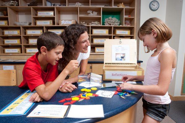 Family fun in the Discovery Space