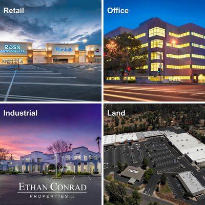 Ethan Conrad Properties has a vast portfolio of Land, Industrial, Retail and Office properties available in the greater Sacramento area