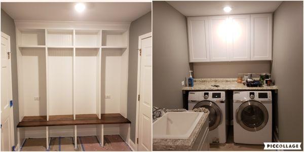 Mudroom remodeling