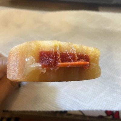 This is the Mango with Chamoy paleta.