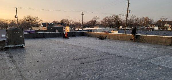 Finished Flat Roof 
Rite Aid Flint, MI