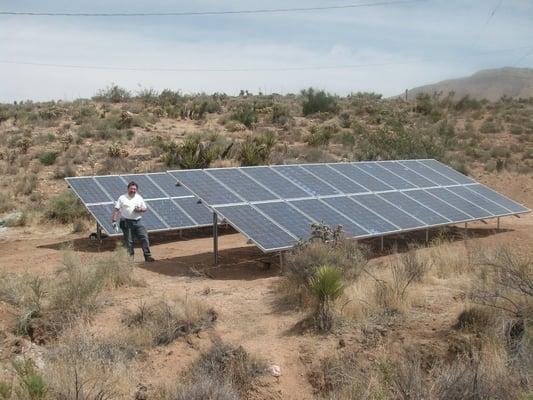 20 kW Solar Ground Array