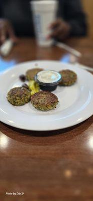 Falafel appetizer